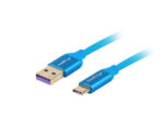 Lanbergs | Kabelis | CA-USBO-21CU-0010-BL | USB-A uz USB-C