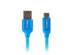 Lanbergs | Kabelis | CA-USBO-21CU-0010-BL | USB-A uz USB-C - Image 2