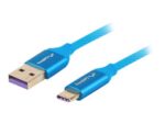 Lanbergs | Kabelis | CA-USBO-21CU-0010-BL | USB-A uz USB-C - Image 3