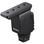 Sony | Compact Camera-Mount Digital Shotgun Microphone | ECM-B10 | Three pickup modes: Multidirectional, unidirectional and circular; Simple switching; Digital signal processing; Highly effective noise reduction filter; Digital audio transmission