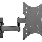 Goobay | Wall mount | 49714 FULLMOTION (S) | Tilt, Swivel | TV wall mount Basic  | Black