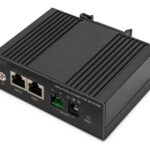 Digitus | Gigabit Ethernet PoE sadalītājs, rūpnieciskais, 60 W