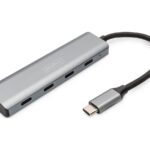 DIGITUS USB-C 4-Port Hub | Digitus | DIGITUS - hub - 4 ports | DA-70246