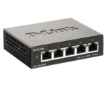 D-Link | Управляемый интеллектуальный коммутатор | DGS-1100-05V2/E | Управляемый уровень L2 | Монтаж в стойку | Количество портов Gigabit Ethernet (медный): 5 — изображение 3