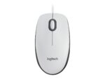 Logitech | Mouse | M100 | Wired | USB-A | White - Image 2