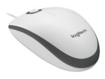 Logitech | Mouse | M100 | Wired | USB-A | White - Image 3