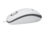 Logitech | Mouse | M100 | Wired | USB-A | White - Image 4