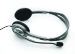 Logitech | LGT-H110 | Stereo austiņas | Melnas, Sudrabainas - Image 3