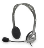 Logitech | LGT-H110 | Stereo austiņas | Melnas, Sudrabainas - Image 5