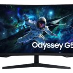 Samsung | Игровой монитор | LS27CG552EUXEN | 27 дюймов | VA | 16:9 | 144 Гц | 1 мс | 2560 x 1440 пикселей | 300 кд/м² | Черный