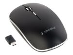 Gembird | Klusa optiskā pele | MUSW-4BSC-01 | Bezvadu | USB-C | Melna - Image 2