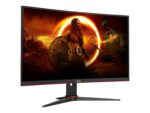 AOC | Monitors | C27G2E/BK | 27 | VA | 16:9 | 165 Hz | 4 ms | 1920 x 1080 pikseļi | HDMI pieslēgvietu skaits: 2 | Melns - Image 3