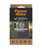 PanzerGlass | Biodegradable Case | Back protection | Apple | iPhone 14 Pro | Bio-based plastic | Black | Wireless charging compatible; Military Grade Standard; 100% compostable - Image 3