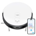 TP-LINK | MagSlim LiDAR Navigation Robot Vacuum & Mop | Tapo RV20 Mop | Wet&Dry | 2600 mAh | Dust capacity 0.4 L | 2700 Pa | White