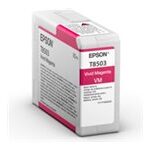 Epson T85030N tintes atsevišķais iepakojums, spilgti fuksīna krāsas | Epson Epson | T8503 | Epson T8503 - spilgti fuksīna krāsas - oriģināls - tintes kasetne | Tintes kasetne | Spilgti fuksīna krāsas