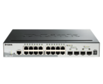 D-Link | Stackable Smart Managed Switch with 10G Uplinks | DGS-1510-20/E | Managed L2 | Desktop/Rackmountable | Gigabit Ethernet (copper) ports quantity 16