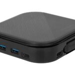 Targus | Universal DisplayLink USB-C Dual Monitor Travel Docking Station, 80W | HDMI ports quantity 2 | Ethernet LAN