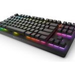 Dell Alienware Tenkeyless AW420K | Spēļu tastatūra | Vadu | EN | Dark Side of the Moon | CHERRY MX Red