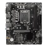 MSI | PRO H610M-E | Processor family Intel | Processor socket  LGA1700 | Supported hard disk drive interfaces SATA, M.2 | Number of SATA connectors 4