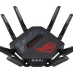 Quad-band Gaming Router (EU+UK) | ROG Rapture GT-BE98 | 802.11ax | 10/100/1000 Mbit/s | Ethernet LAN (RJ-45) ports 1 | Mesh Support Yes | MU-MiMO Yes | 5G | Antenna type External | 1 x USB 3.2 Gen1, 1 x USB 2.0