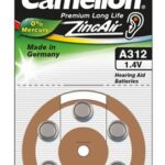 Camelion | A312/DA312/ZL312 | Cinka gaisa elementi | 6 gab.