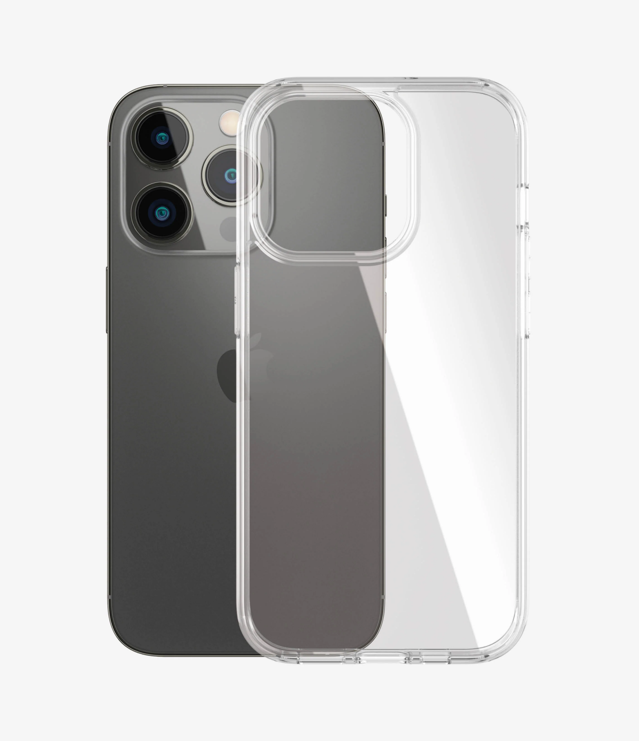 original-6403.png PanzerGlass | HardCase | Apple | iPhone 14 Pro | Clear | Wireless charging compatible; 100% recycled frame material - Image 1