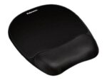 Fellowes | Peles paliknis ar plaukstas locītavas spilvenu | 202 x 235 x 25,4 mm | Melns