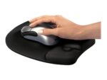 Fellowes | Peles paliknis ar plaukstas locītavas spilvenu | 202 x 235 x 25,4 mm | Melns - Image 2