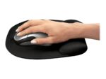 Fellowes | Peles paliknis ar plaukstas locītavas spilvenu | 202 x 235 x 25,4 mm | Melns - Image 3