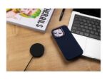 Fixed | MagFlow | Back cover | Apple | iPhone 15 Pro | Liquid silicon | Blue - Image 6