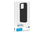 Fixed | MagFlow | Back cover | Apple | iPhone 15 Plus | Liquid silicon | Black - Image 4