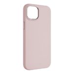Fixed | MagFlow | Back cover | Apple | iPhone 15 Plus | Liquid silicon | Pink
