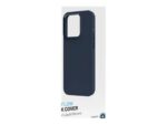 Fixed | MagFlow | Back cover | Apple | iPhone 15 | Liquid silicon | Blue - Image 4