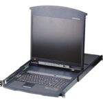 Aten | 1-Local/Remote Share Access 16-Port Cat 5 Dual Rail 17 LCD KVM over IP Switch with Daisy-Chain Port | KL1516AIM-AXA-AG | 1 x USB Type-A Female