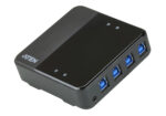 Aten 4x4 USB 3.2 Gen1 perifērijas koplietošanas slēdzis | US434