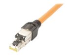 CAT 6A Field Termination Plug, STP with dust cap, Bend relief | DN-93631