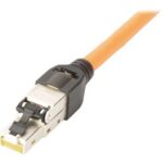 CAT 6A lauka savienojuma spraudnis, STP ar putekļu vāciņu, lieces atvieglojums | DN-93631