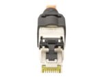 CAT 6A Field Termination Plug, STP with dust cap, Bend relief | DN-93631 - Image 2
