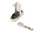 CAT 6A Field Termination Plug, STP with dust cap, Bend relief | DN-93631 - Image 4