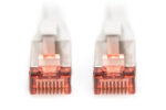 CAT 6 S/FTP | Patch cord | Length 10 m | Grey - Image 3