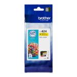 Brother LC-424Y | Tintes kasetne | Dzeltena
