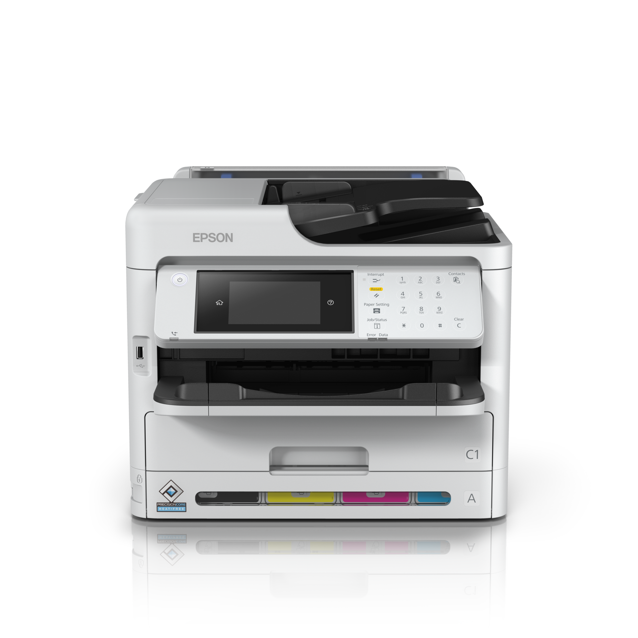 oriģināls-6689.png Epson daudzfunkcionālais printeris | WorkForce Pro WF-C5890DWF | Tintes printeris | Krāsu | A4 | Wi-Fi - Image 1