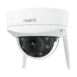 Reolink | 4K Ultra HD IK10 pretvandālības kamera | W437 | Kupolveida | 8 MP | 2,7–13,5 mm | IP67 | H.265 | Micro SD, maks. 512 GB