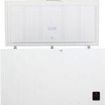 Gorenje saldētava | FH43EAW | Energoefektivitātes klase E | Lāde | Brīvi stāvoša | Augstums 85,8 cm | Kopējā neto ietilpība 440 l | Displejs | Balta