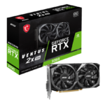 MSI | GeForce RTX 3050 VENTUS 2X XS 8G OC | NVIDIA | 8 ГБ | GeForce RTX 3050 | GDDR6 | Количество портов HDMI: 1 | PCI Express Gen 4 x8 | Тактовая частота памяти: 14000 МГц
