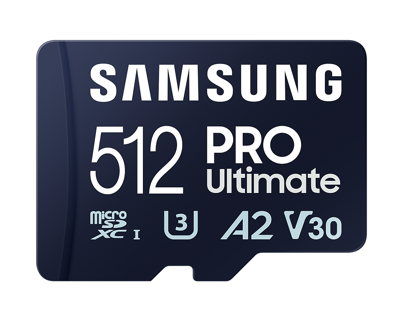 original-6828.png Samsung | MicroSD Card with Card Reader | PRO Ultimate | 512 GB | microSDXC Memory Card | Flash memory class U3, V30, A2 - Image 1