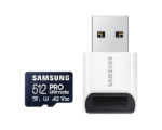 Samsung | MicroSD Card with Card Reader | PRO Ultimate | 512 GB | microSDXC Memory Card | Flash memory class U3, V30, A2 - Image 4