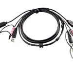Aten USB HDMI KVM kabelis ar audio | 2L-7D02UH