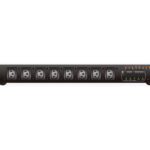 Aten PE8108G-ATA-G 8 portu viedā 1U ECO barošanas sadales iekārta (PDU), mērīta un komutēta ar kontaktligzdu (8 x C13) 10 A | Aten
