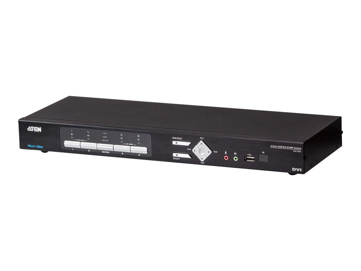 original-68607.jpg Aten 4-Port USB DVI Multi-View KVMP Switch | CM1164A - Image 1